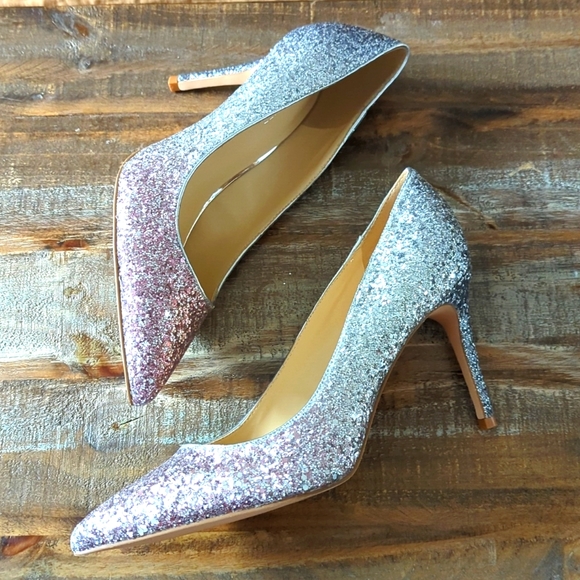 🆕🌿MARC FISHER GLITTER HEELS🌿 - Picture 2 of 14